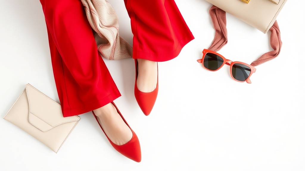 akcesoria do czerwonych spodni