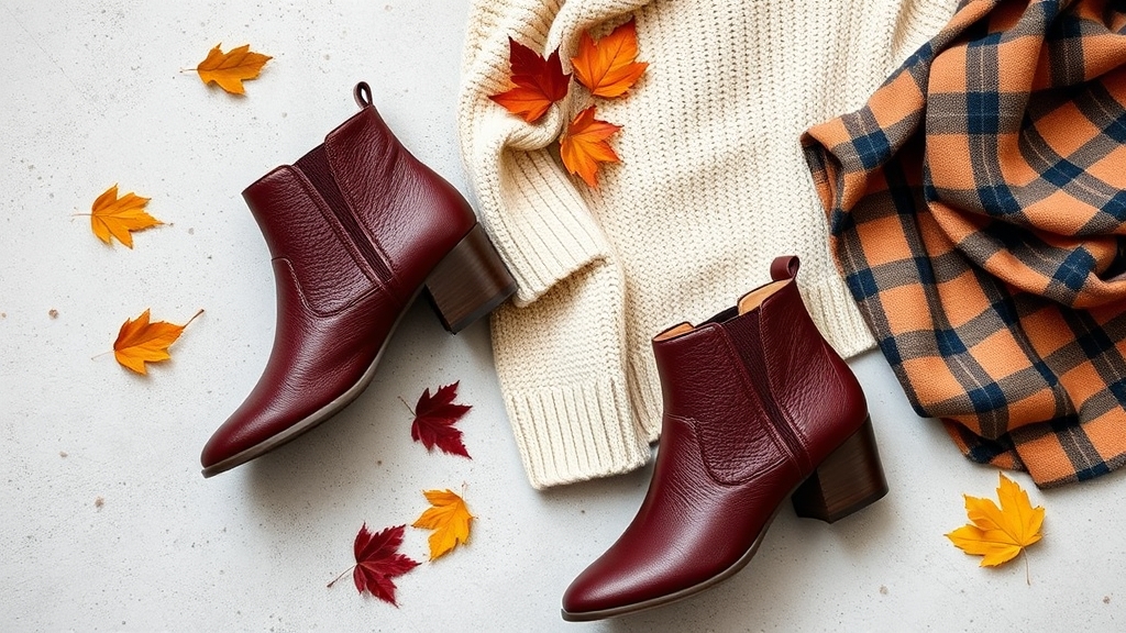 Wybory kolorów obuwia na jesień