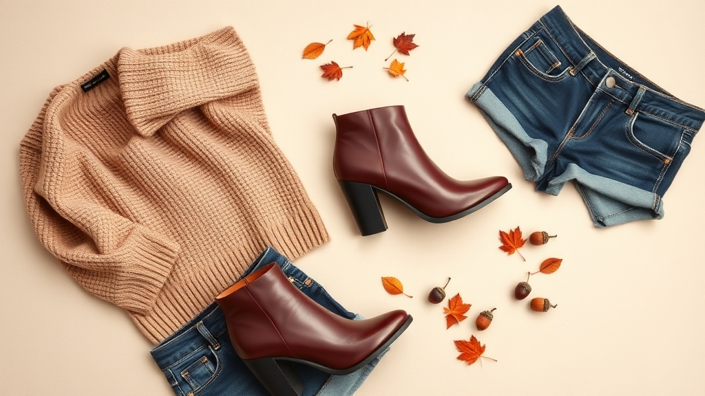paleta kolorów obuwia na jesień