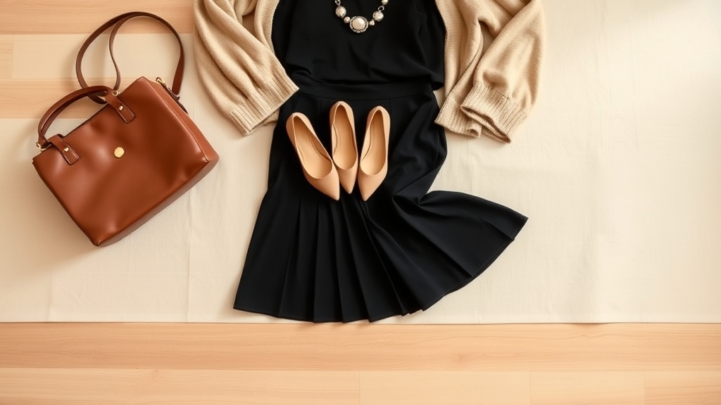 baletnice pasują do czarnej spódnicy