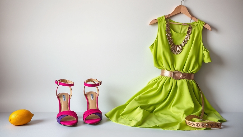 śmiałe kolorowe stylizacje butów