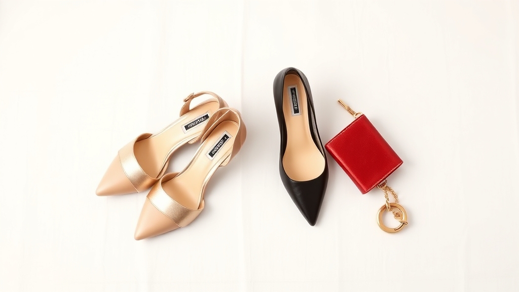 Śmiałe kolory podkreślają czerwoną sukienkę