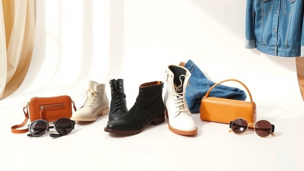 botki uzupełniają niebieski kombinezon