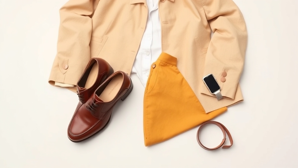 Brązowe buty pasują do musztardowych spodni