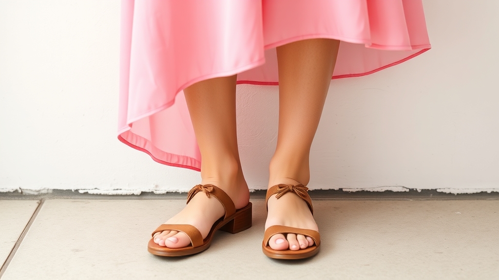 casual różowa sukienka opcje obuwia