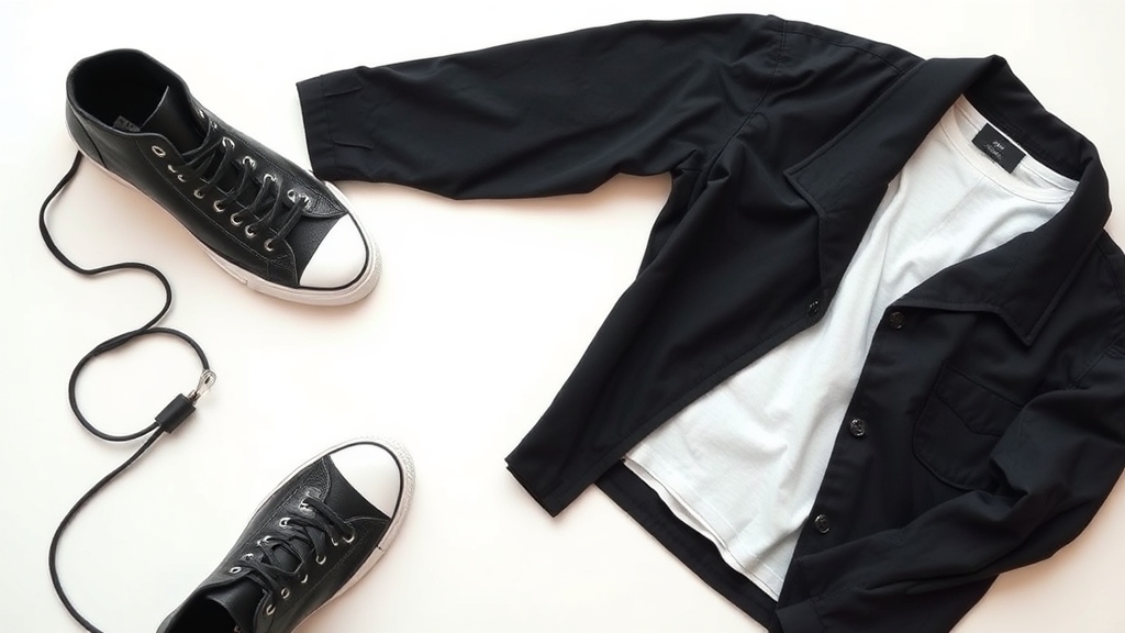 casualne buty do czarnej kurtki