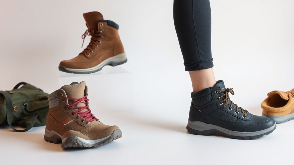 Wybieranie typów butów do wędrówki