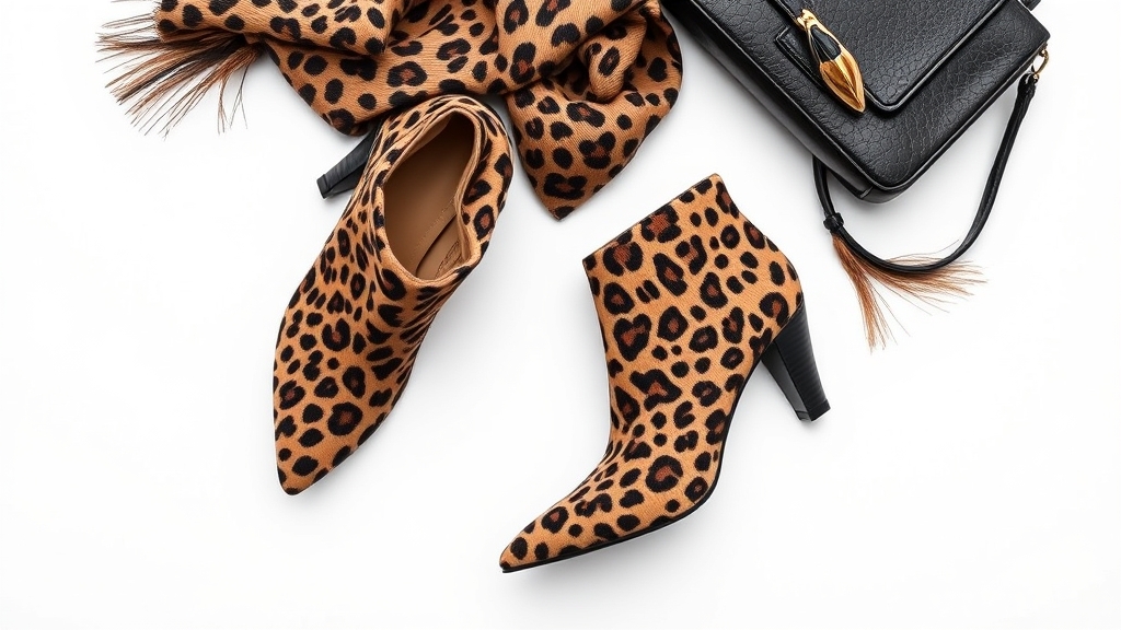 wybór szpilki w panterkę