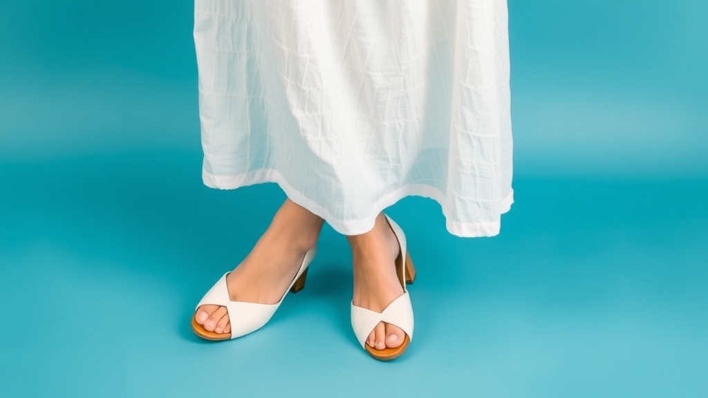 wybór idealnych butów do lnianej sukienki