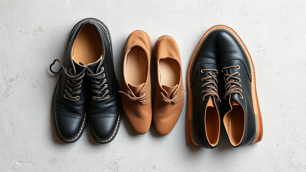 Wybór butów do garniturów