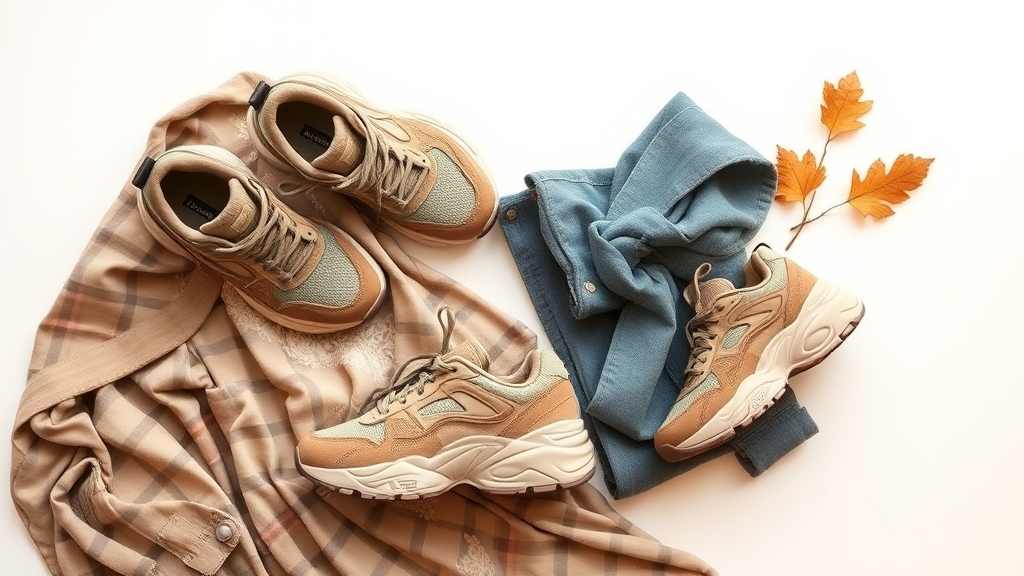 chunky sneakers do jesiennych sukienek