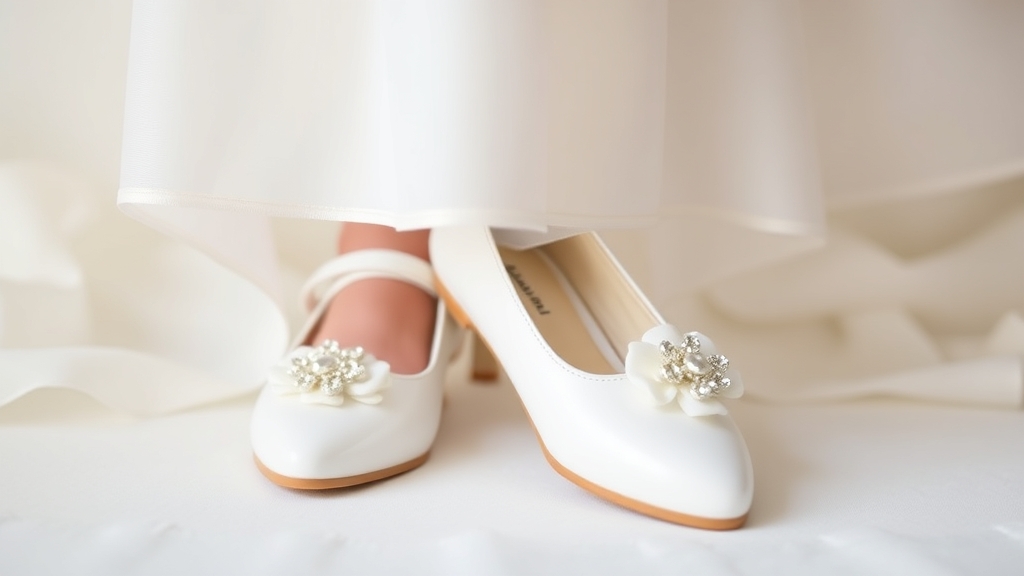 klasyczne białe lub pastelowe buty