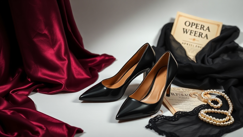 wygodne eleganckie obuwie operowe