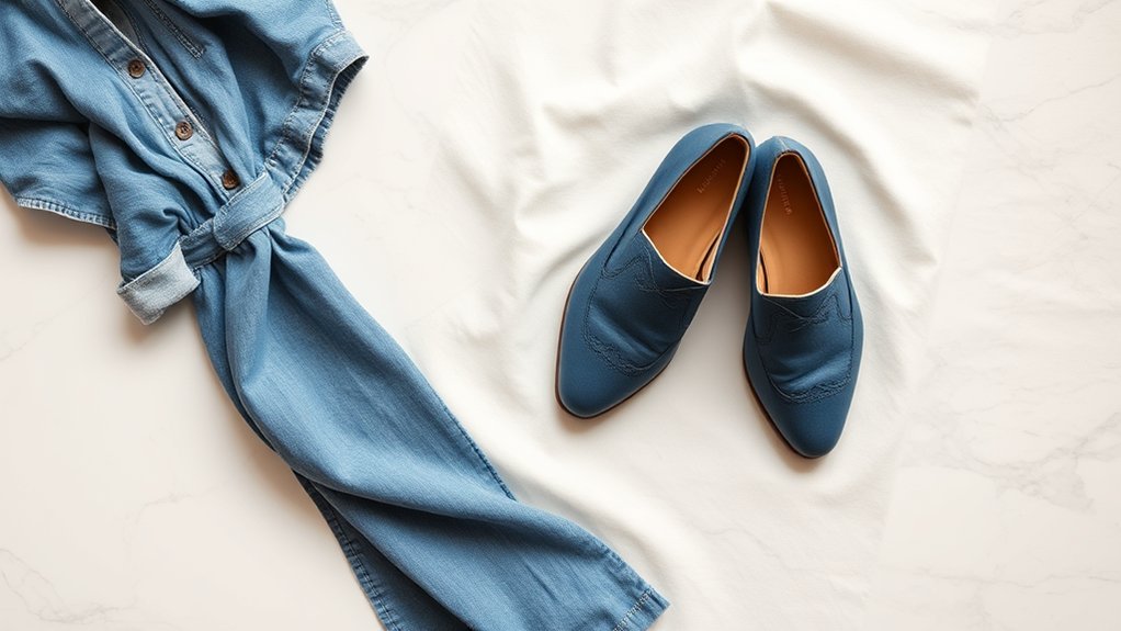 Pomysły na buty do sukienek dżinsowych