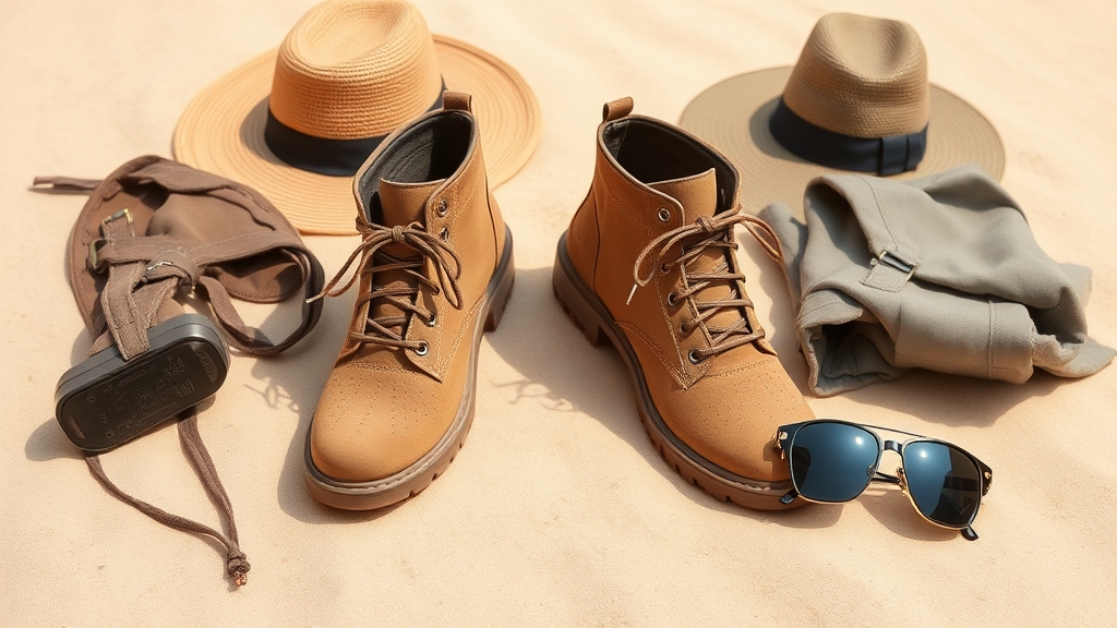 wybór podeszwy obuwia na pustyni