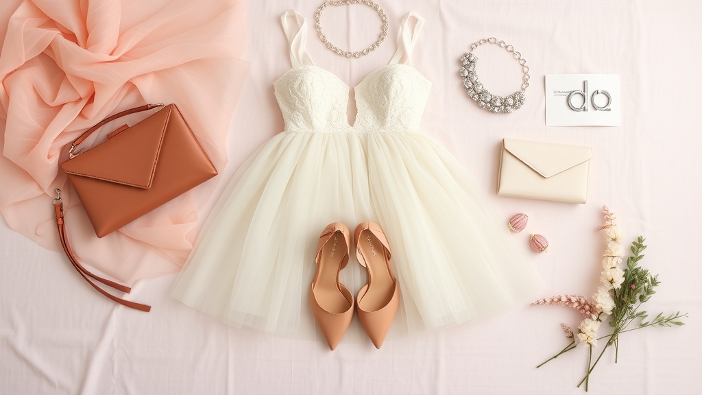 eleganckie dodatki do sukienki z tiulu