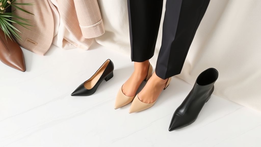 eleganckie obuwie do spodni damskich