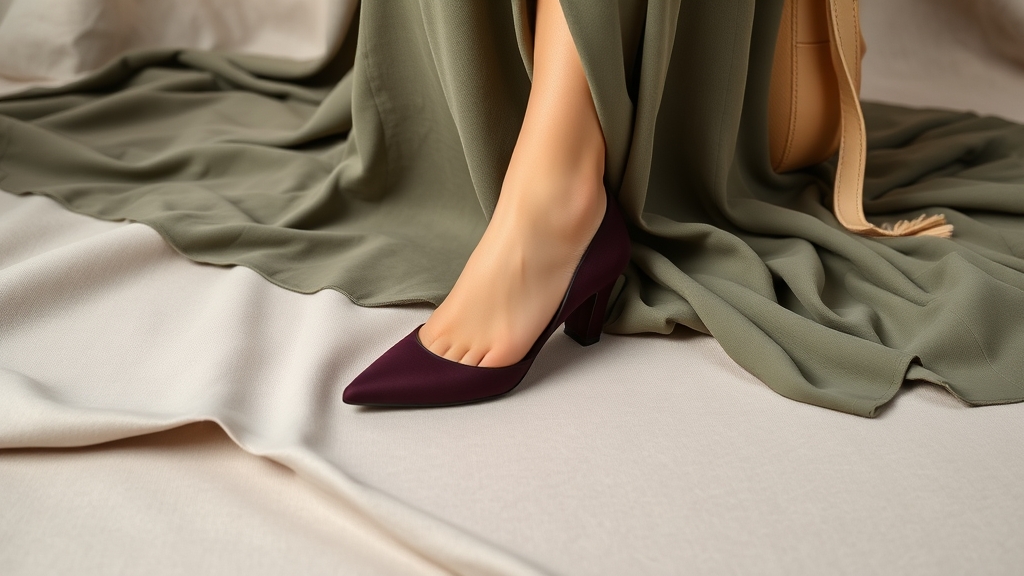 eleganckie obcasy podkreślają sukienki