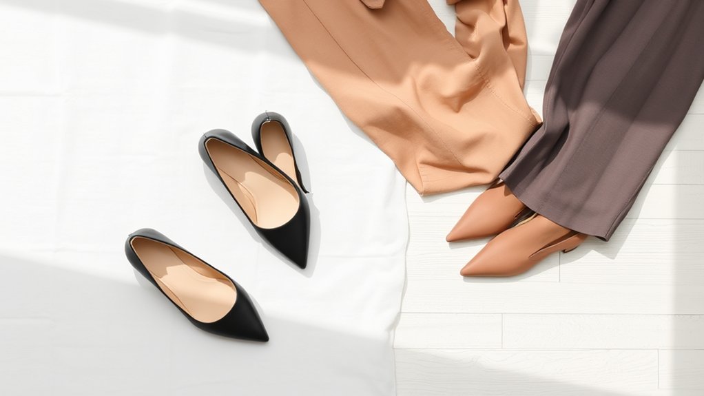 W jakich butach nosić eleganckie spodnie damskie? Sprawdź stylowe inspiracje!