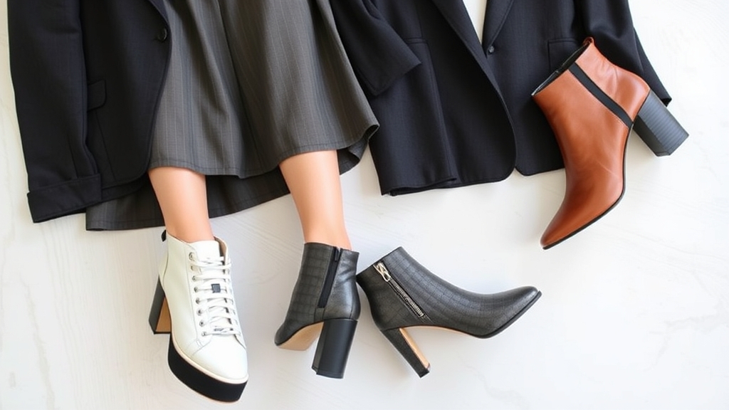 buty na podwyższeniu z akcesoriami