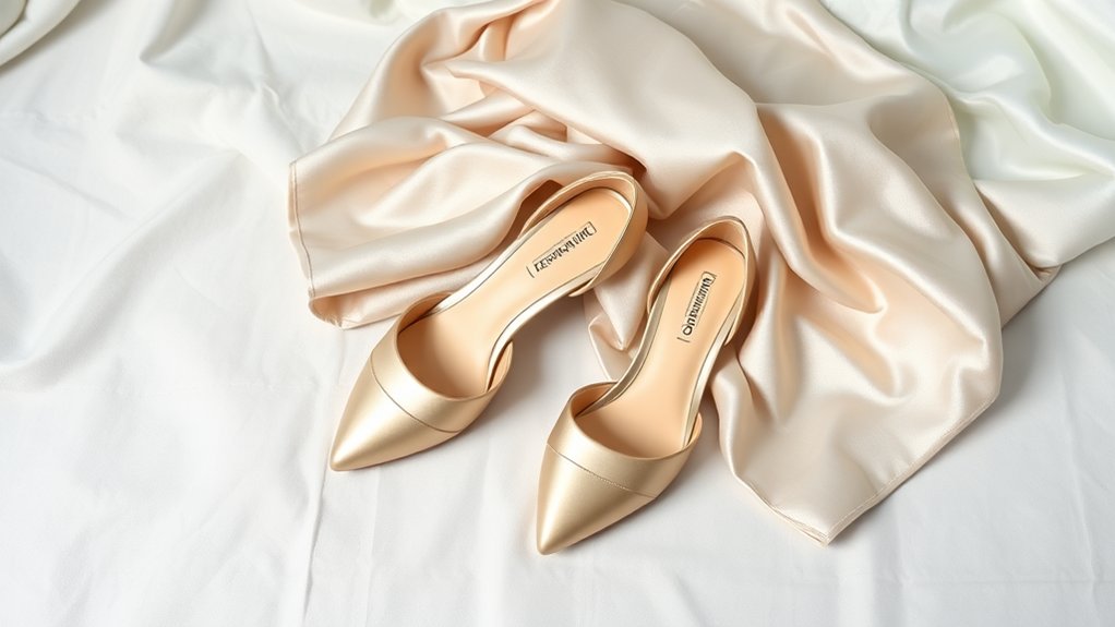 modne buty do satyny