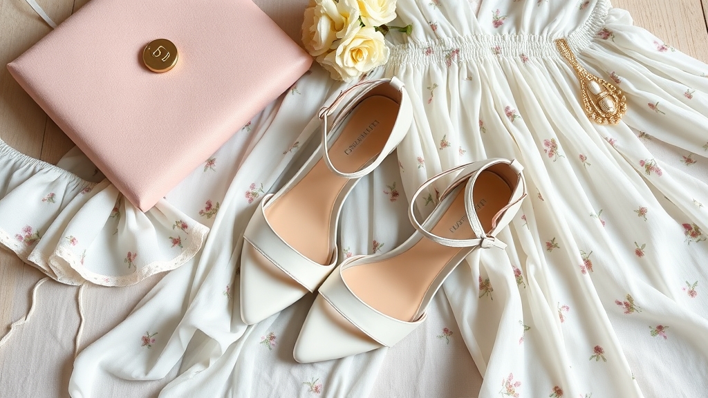 Opcje obuwia w kwiatowy wzór