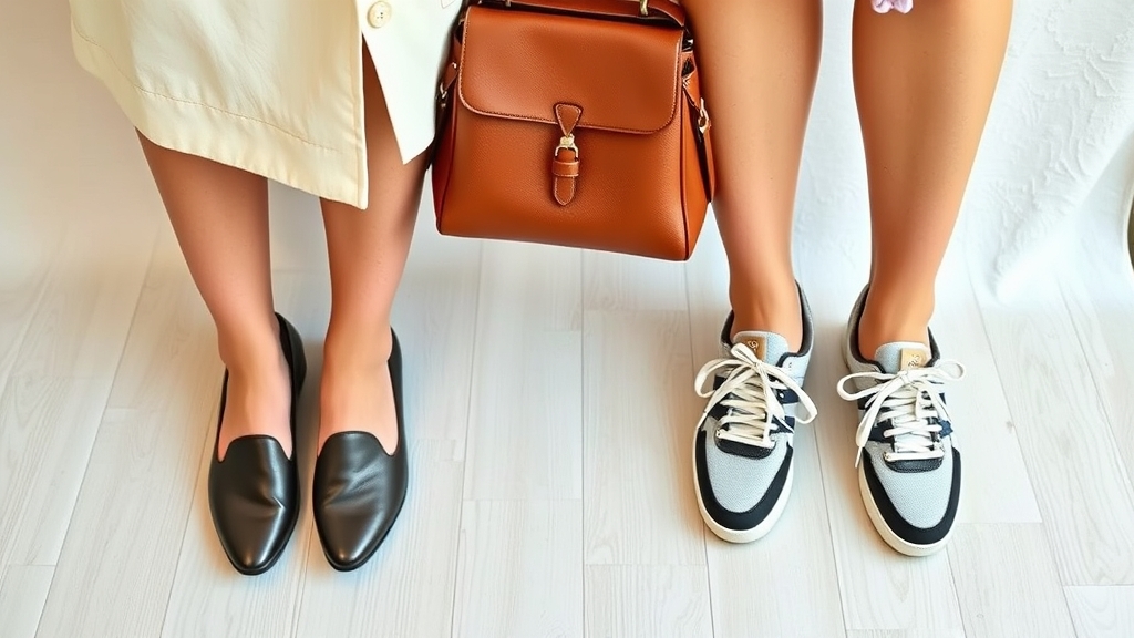 wybory obuwia na brązową torbę
