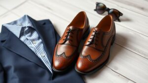 Jakie buty nosić do granatowego garnituru? Sprawdź inspiracje modowe!