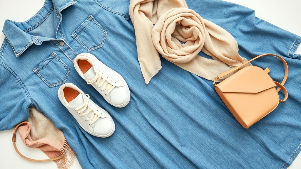 Opcje obuwia do sukienki dżinsowej