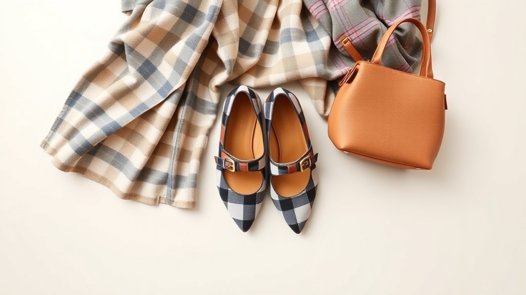 Opcje obuwia do sukienek w kratę