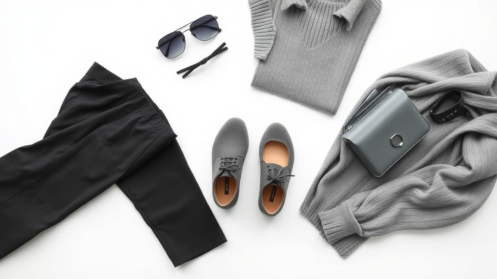 szare buty z czarnymi spodniami