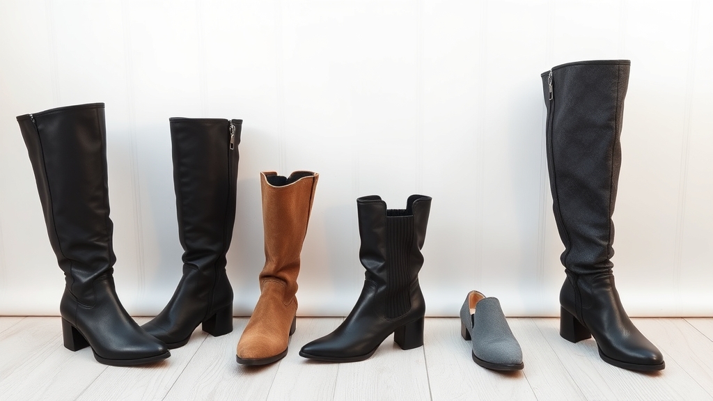 stylizacja wysokich kozaków do kolan