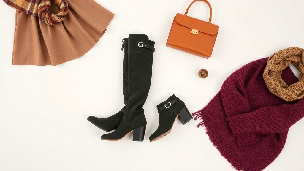 kozaki do kolan z spódnicami