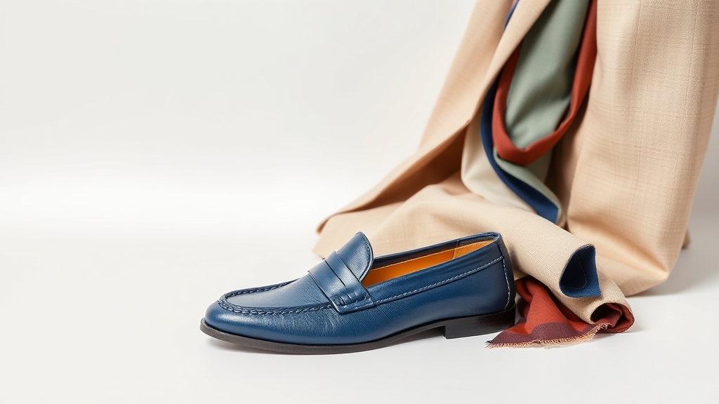 Loafers uzupełniają różne spodnie