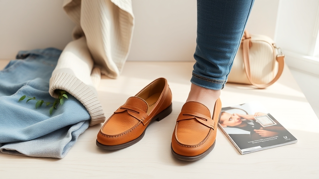 loafers podnoszą skinny jeans