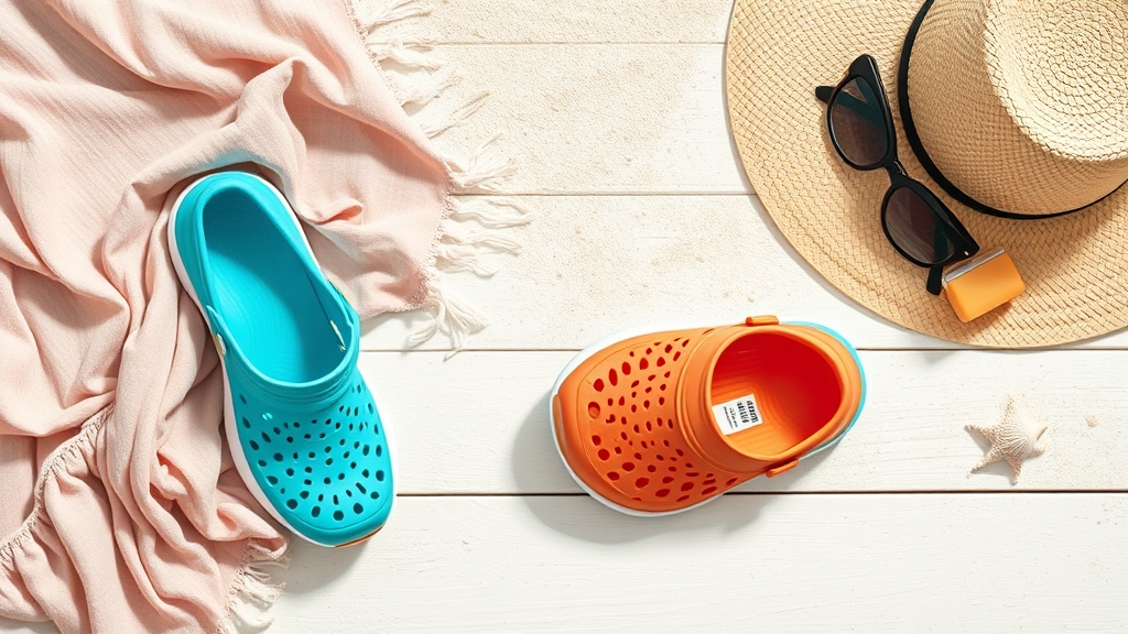 utrzymywać buty wodne na wybrzeżu