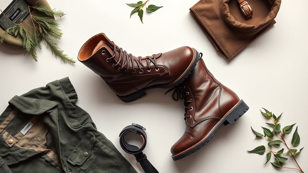 military inspired footwear options - obuwie inspirowane wojskiem