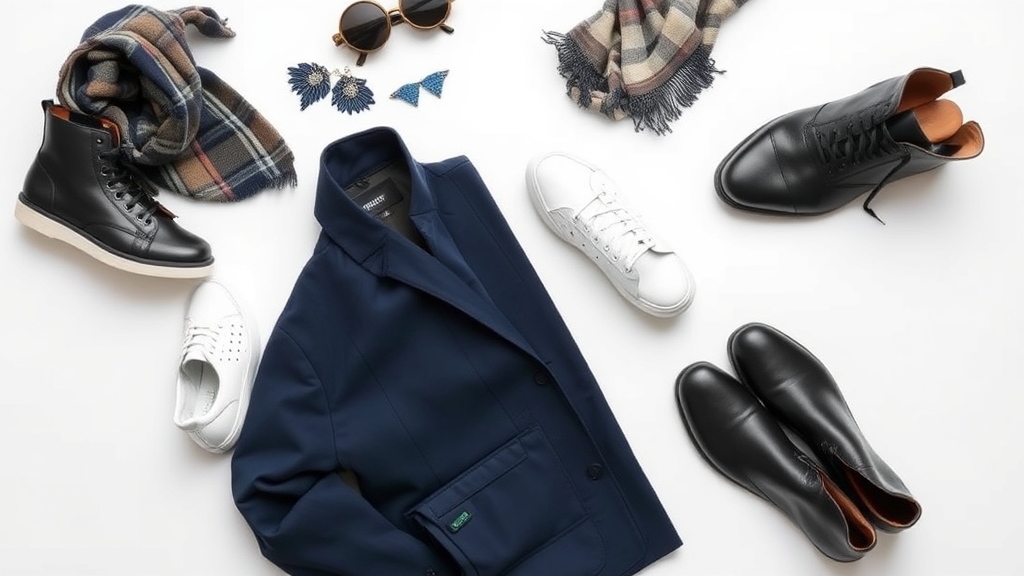 Opcje akcesoriów do granatowej marynarki