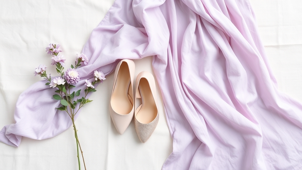 idealne buty do liliowej sukienki