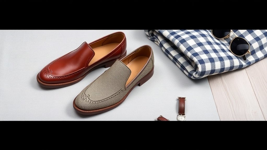 Plaid garniturowe style butów