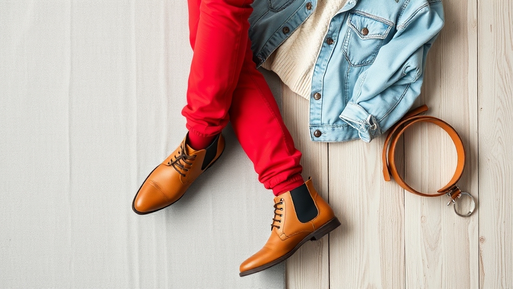 czerwone spodnie wszechstronne opcje obuwia