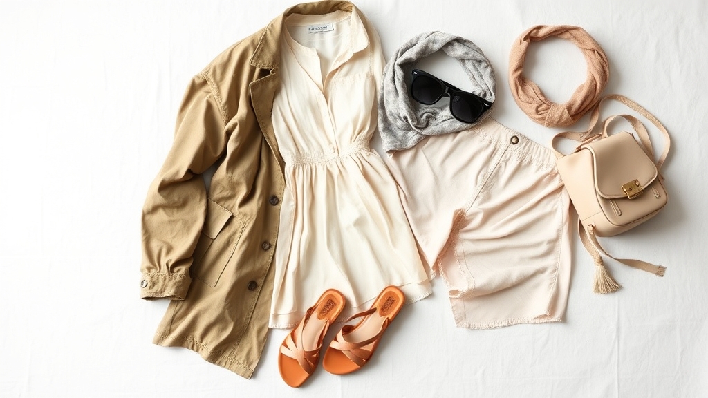 kombinacje sandałów i parki