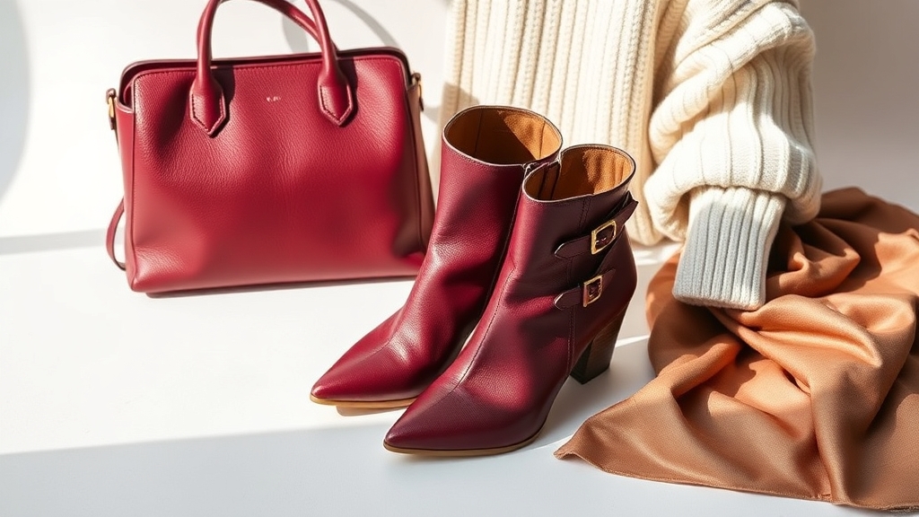 obuwie sezonowe do burgundowych spodni