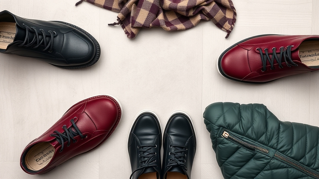 kolor butów uzupełnia pikowaną kurtkę