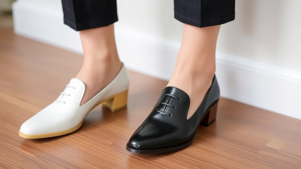 kolor butów wpływa na wrażenie