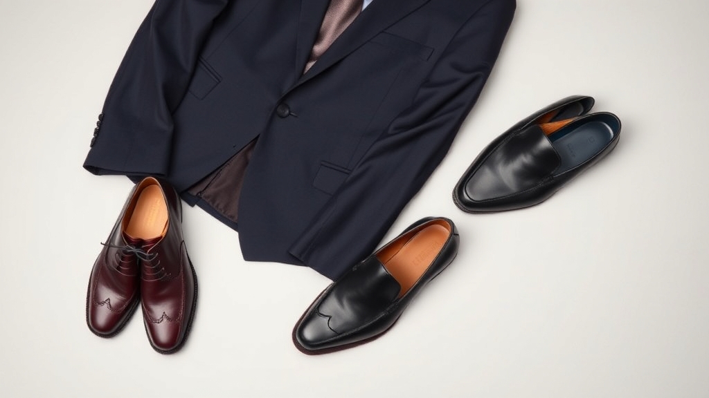 kolory butów do ciemnego garnituru