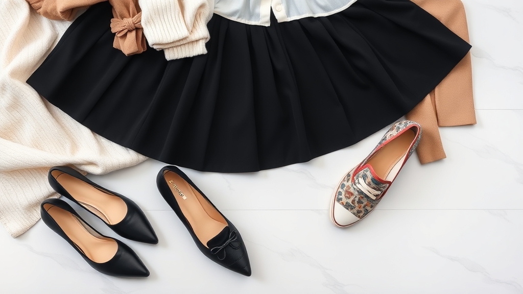 Opcje butów do czarnej spódnicy