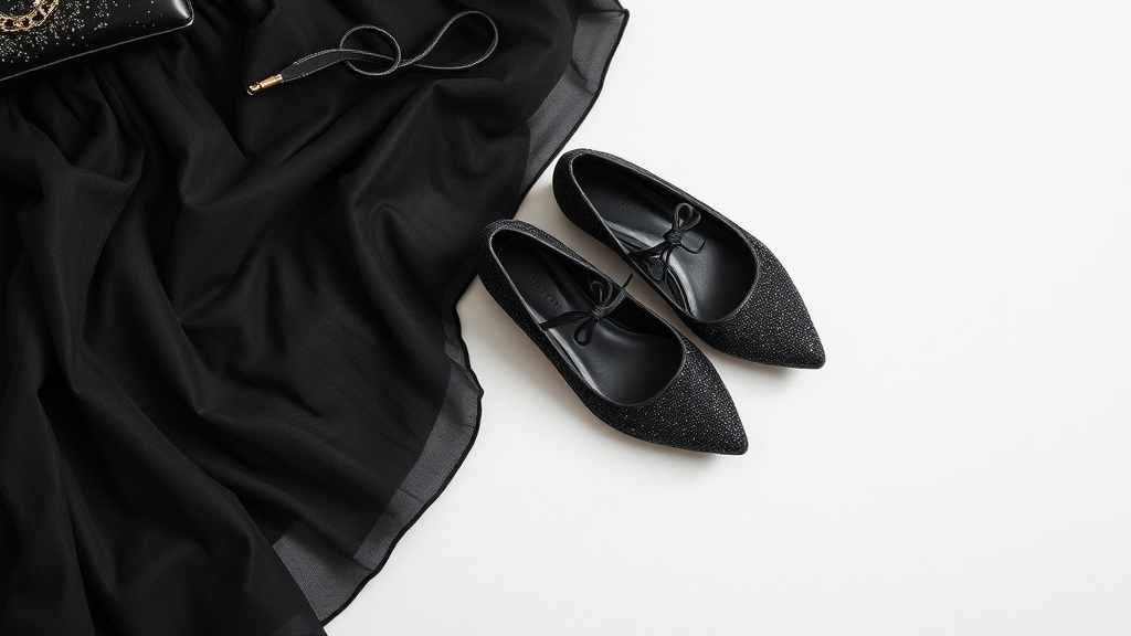 styl butów komplementuje długość sukienki