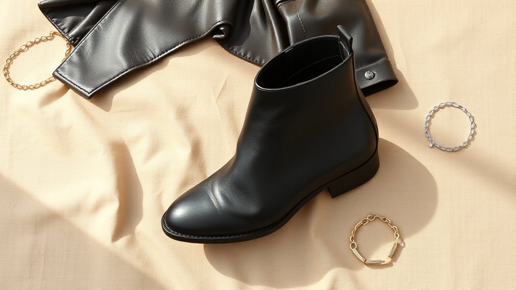 buty do skórzanych spodni