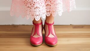 Jakie buty pasują do różowej koronkowej sukienki? Sprawdź inspiracje modowe!